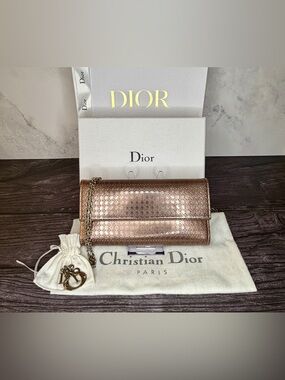 Christian Dior | Lady Dior Rose Gold Micro-Cannage | Full Inclusion